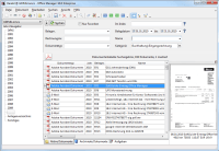 Office Manager DMS 10.0: Screenshot der Benutzeroberfläche