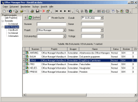 Office Manager 4.1: Screenshot des Programm-Hauptfensters