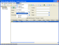 Dokumentenmanagementsystem "Office Manager 6.0": Screenshot der Benutzeroberfläche