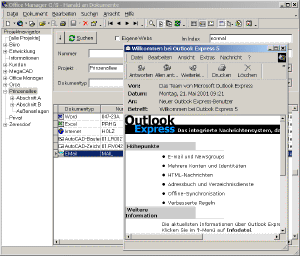 Outlook EMails verwalten