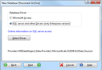 Create new document database