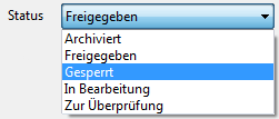 Windows GUI: Dropdown-Listenfeld