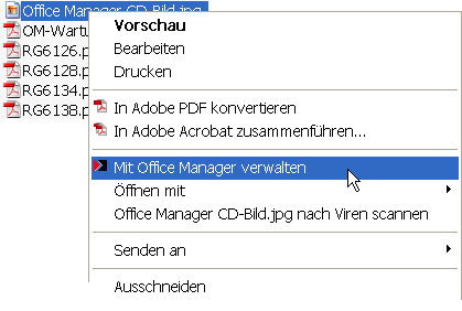 Mit Office Manager DMS verwalten