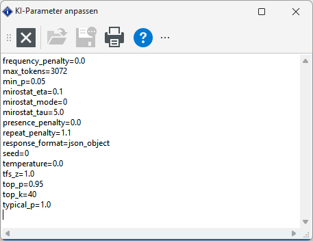 Beispielparameter Beispielparameter