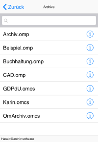 Liste der Archive