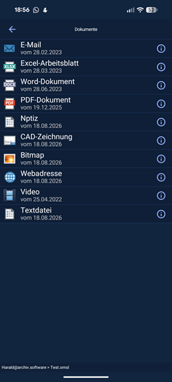 Liste der Archive
