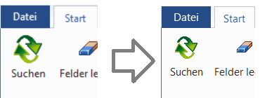 Darstellung auf hochauflösendem Monitor