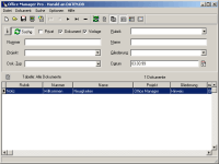 Office Manager 2.1: Screenshot des Hauptfenster
