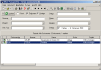 Office Manager 3.0: Screenshot des Hauptfensters