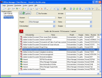 Office Manager 8.0: Screenshot des Hauptfensters
