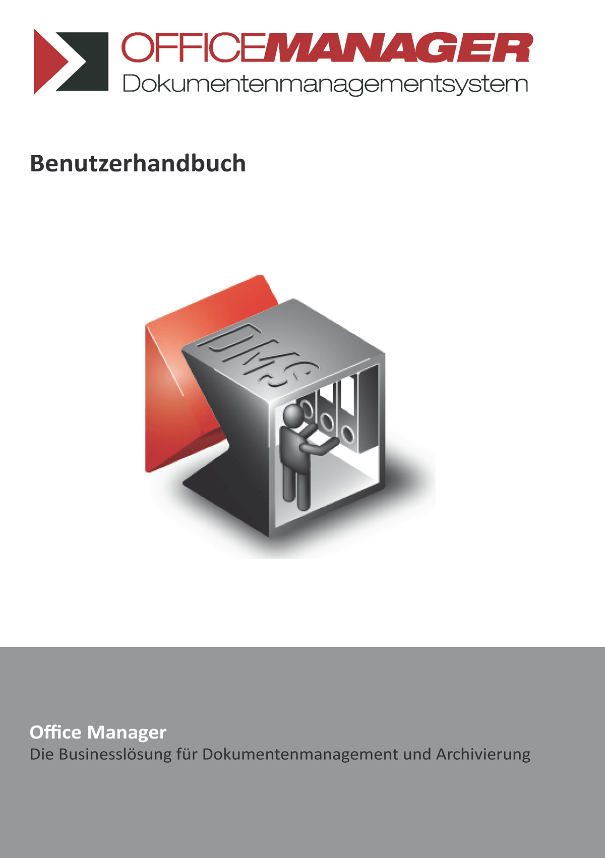 Cover: Benutzerhandbuch Office Manager DMS 16.1