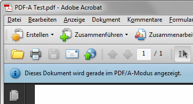 PDF-A Test.pdf - Adobe Acrobat