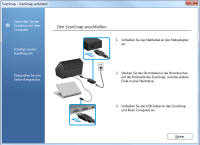 Den ScanSnap anschließen